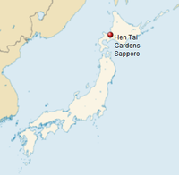 GeoPositionskarte Japan - Hen Tai Gardens Sapporo.png