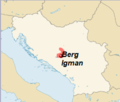 Karte Ex-Jugoslavien Overlay Sarajevo-Enklave mit Position Berg Igman.png