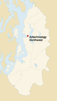 GeoPositionskarte Seattle - Aztech Northwest Komplex.png