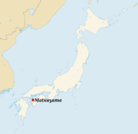 GeoPositionskarte Japan - Matsuyama.png