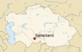 GeoPositionskarte Turkestan - Samarkand.png