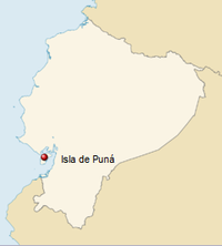 Geopositionskarte - Ecuador - Isla de Puná.png