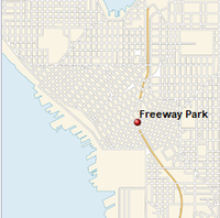 GeoPositionskarte Seattle Downtown - Freeway Park.png