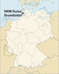 GeoPositionskarte ADL - KKW-Ruine Brunsbüttel.png