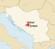 GeoPositionskarte Sarajevo - Hotel Olympia.png