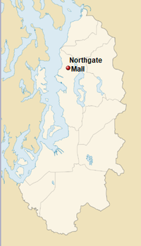 GeoPositionskarte Seattle - Northgate Mall.png