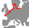 Verbreitung - Gefiederte Seeschlange.png