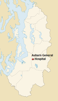 GeoPositionskarte Seattle - Auburn General Hospital.png
