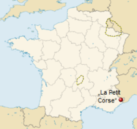GeoPositionskarte Frankreich - Belvedere - La Petit Corse.png