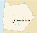 GeoPositionskarte Tír Tairngire - Klamath Falls.png