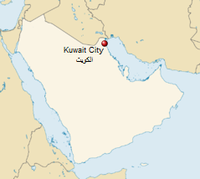 GeoPositionskarte Arabien - Kuwait City.png